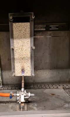 EN ISO 11925 Prova di infiammabilità dei materiali da costruzione - prova di una sola fonte di fuoco