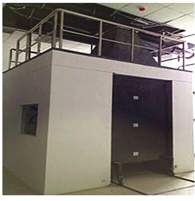 Testatore a combustione singola per materiali o prodotti da costruzione