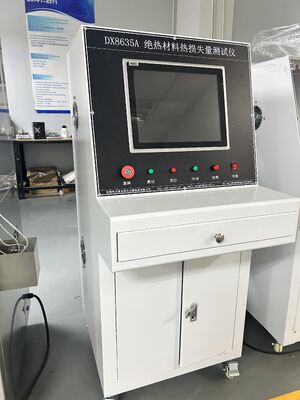 Determinazione dell'isolamento termico della macchina per prove di resistenza termica allo stato stazionario