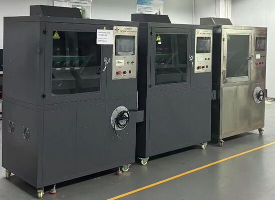 La macchina per il test di scintilla di dispersione ad alta tensione è progettata e prodotta rigorosamente in conformità con GB/T6553-2003 e 1EC60587-1984.