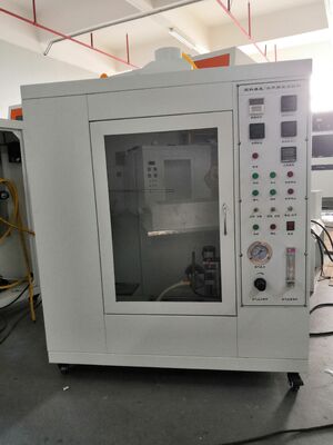 UL94 HB Prova a fiamma verticale per apparecchiature di prova della gomma di silicone