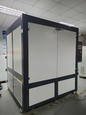 Camera per test di durata del vetro laminato di sicurezza per edifici standard EN ISO 12543-4