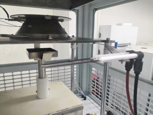 Tester per la velocità di rilascio del calore per calorimetro a cono ISO 5660-1, apparecchiatura per prove di incendio per materiali da costruzione