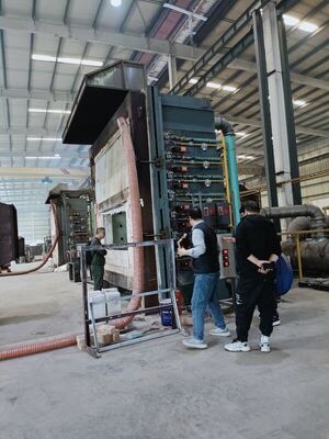 ISO 834-1 Forno di prova di resistenza al fuoco orizzontale per lastre da tetto a trave da pavimento
