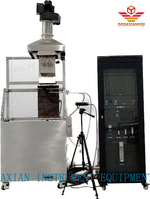 Attrezzatura cellulare flessibile di prova di laboratorio dell'esposizione di LCD della macchina della prova di infiammabilità di ASTM E 162