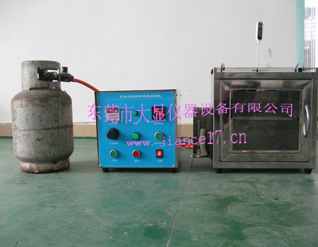 DX8337 Tester di combustione dei materiali interni per autoveicoli