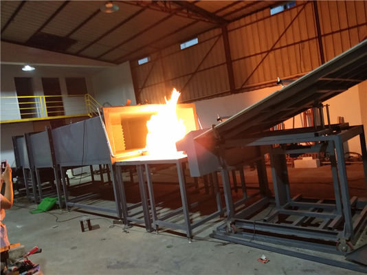 380V 50HZ Fornitura di alimentazione attrezzature per prove di incendio per materiali da costruzione UL790 standard