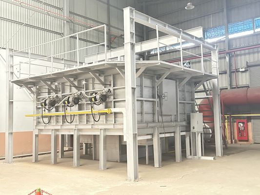 Resistenza al fuoco di componenti edilizi Forno orizzontale EN1363-1 Standard